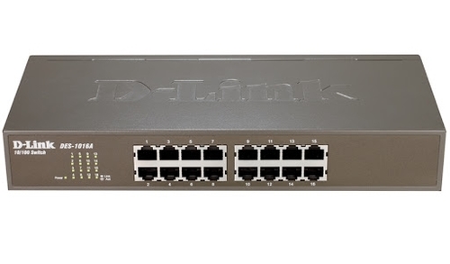 D-LINK 16 Port Ethernet Switch 10/100