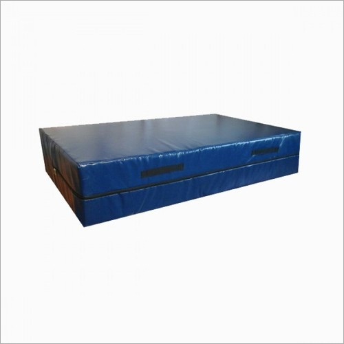 High Jump Crash Mat - Foam Material, 3m x 2m Size, Blue Color | Waterproof, Thick PU Foam for Sports