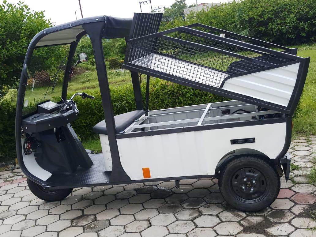 White Electric Cargo