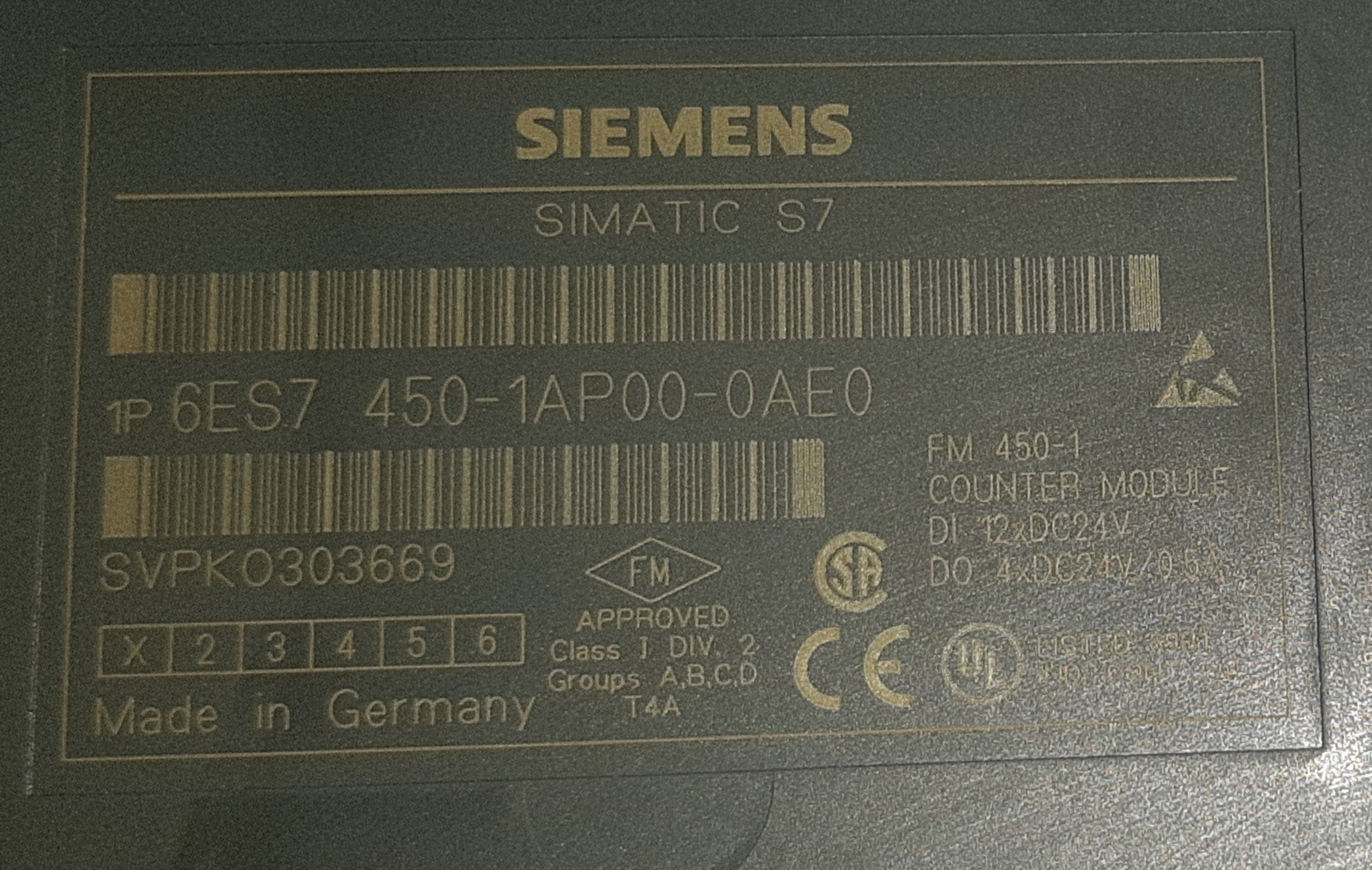 Siemens Simatic S7-400 Module