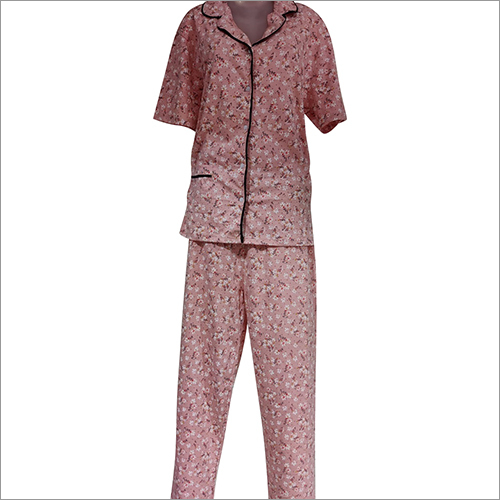 Spring Ladies Printed Night Suit