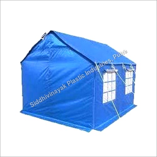 Blue Hdpe Relief Tent Tarpaulin