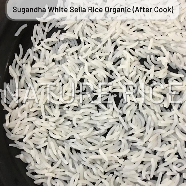 Organic Sugandha White Sella (Parboiled) Rice