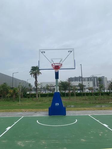 Basketball Pole Movable And Height Adjustible