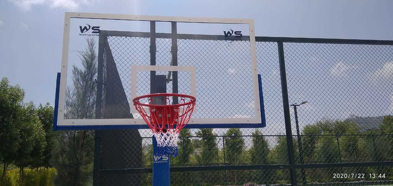 Fixed Basketball Post Length: 10 Foot (Ft)