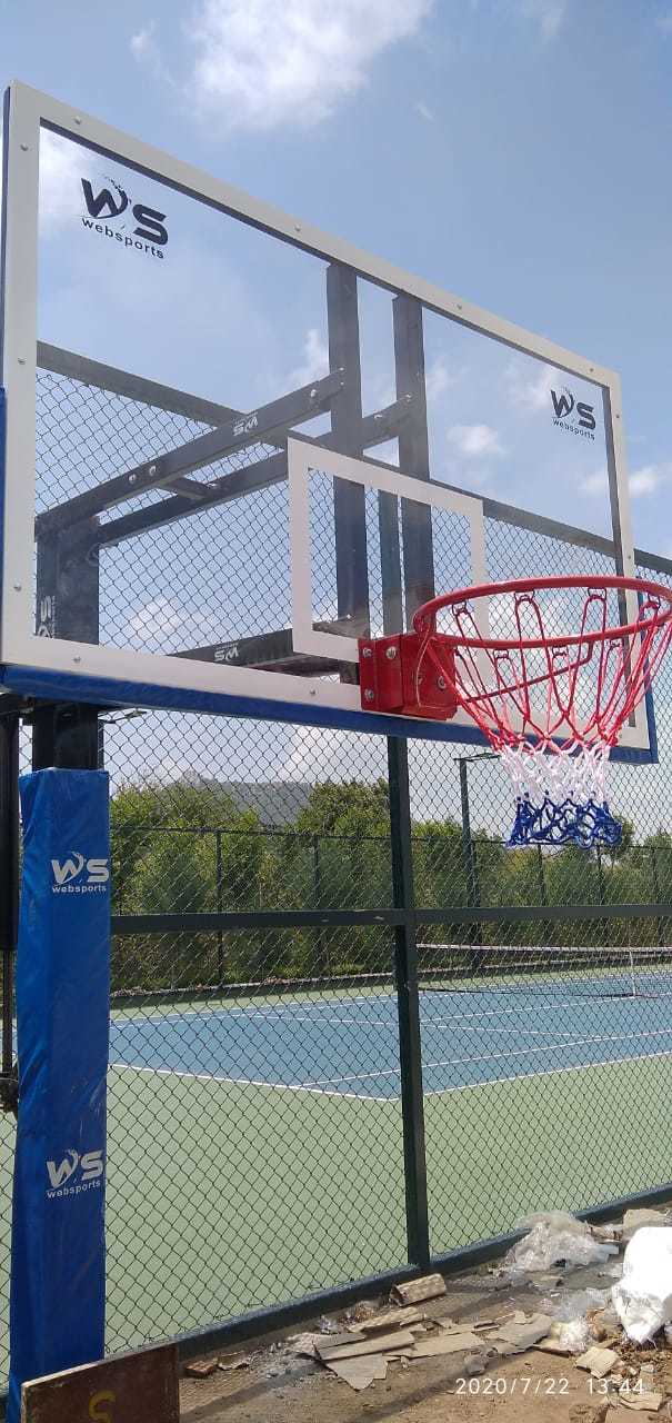 Fixed Basketball Post Length: 10 Foot (Ft)
