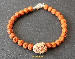 3 Mukhi Rudraksha Indonesian Bracelet
