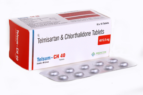 Telmisartan 40Mg + Chlorthalidone 12.5Mg Generic Drugs