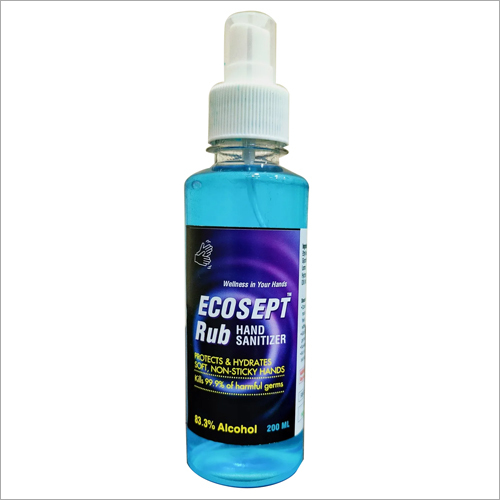 Hand Sanitizer - 200 ml , Instant Antimicrobial Action, Non-Drying Formula, Easy Application