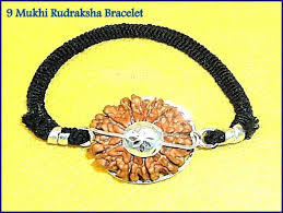 9 Mukhi Nepal Rudraksha Bracelet
