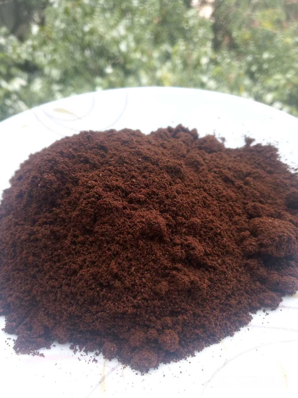 Coffee Powder - 400g Kraft Paper Packaging, Medium Grind, Organic & Ethically Sourced With Fresh Beans For Rich Aroma & Smooth Taste