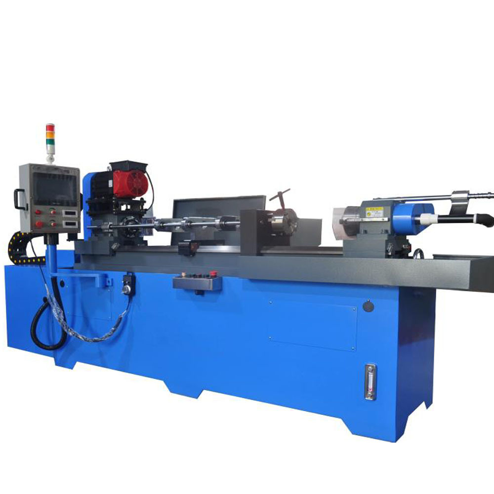 Round Bar Deep Hole Drilling Machine - Cast Iron Body With Omron Nc Control System | Semi-automatic Operation, High Stability, Iscar Drill Compatibility