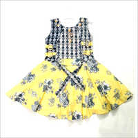 बेबी प्रिंटेड फ्रॉक