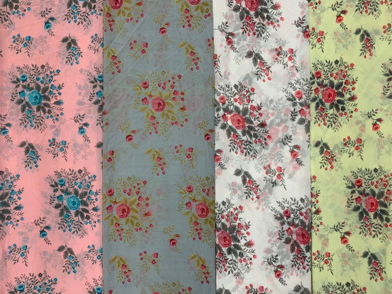 Georgette Print Fabrics