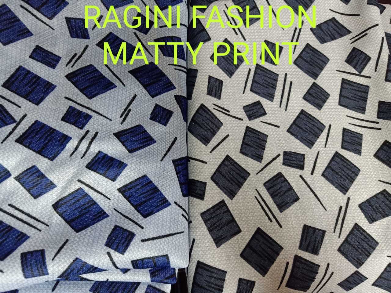 Soft Matty Printed Fabric - 58-60 Inch Width Medium Gsm 190-220 Full Customization Options | Exceptionally Soft Light In Weight Stretchable Washable Perfect For Lowers T-shirts Bags Sportswear And Shoes