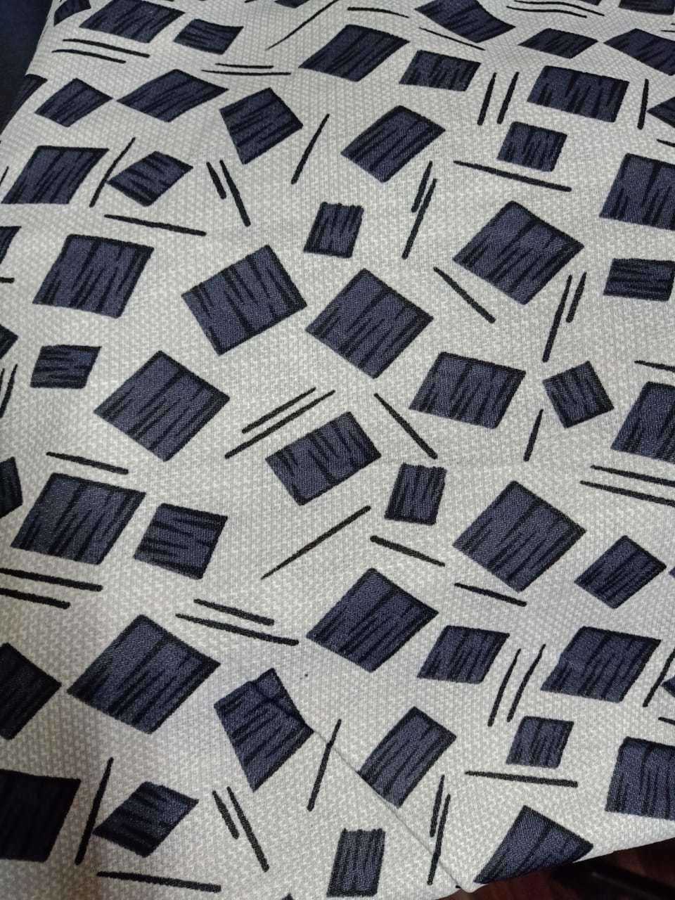 Soft Matty Printed Fabric - 58-60 Inch Width Medium Gsm 190-220 Full Customization Options | Exceptionally Soft Light In Weight Stretchable Washable Perfect For Lowers T-shirts Bags Sportswear And Shoes