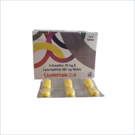 Artemether Lumefantrine Antimalarial Tablets - 20mg Artemether & 120mg Lumefantrine, Yellow Oblong Tablets for Effective Malaria Treatment