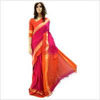 Available In Different Color Fancy Khadi Cotton Vumri Saree