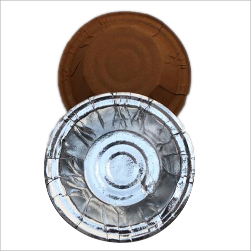 6 Inch Silver Paper Bowl - Paper Material | Disposable, Event & Party Usage, Eco-Friendly Disposable Solution