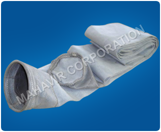 फाइबर ग्लास फ़िल्टर बैग जिसमें e PTFE मेम्ब्रेन है