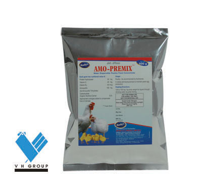 एमोक्सिसिलिन और विटामिन (विकास प्रमोटर)