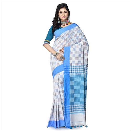 Ladies Fancy Cotton Print Saree
