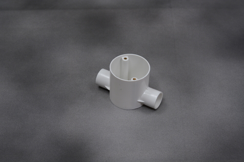 White Deep Junction Box 2 Way