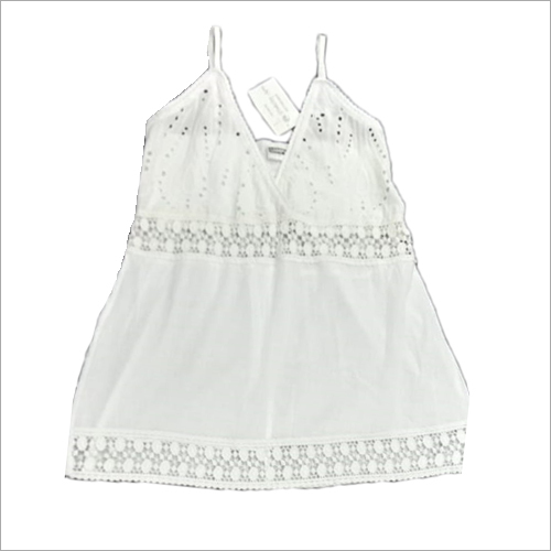 Short White Top - Cotton Fabric | All Size, All Season Versatile Wear, Classic Design, Crisp White Color For Effortless Styling