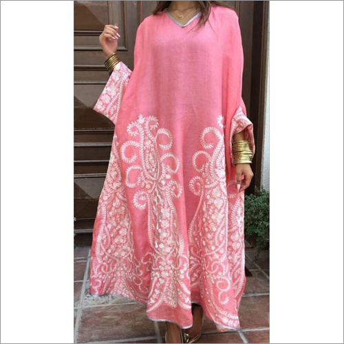 Ladies Linen Exclusive Kaftan