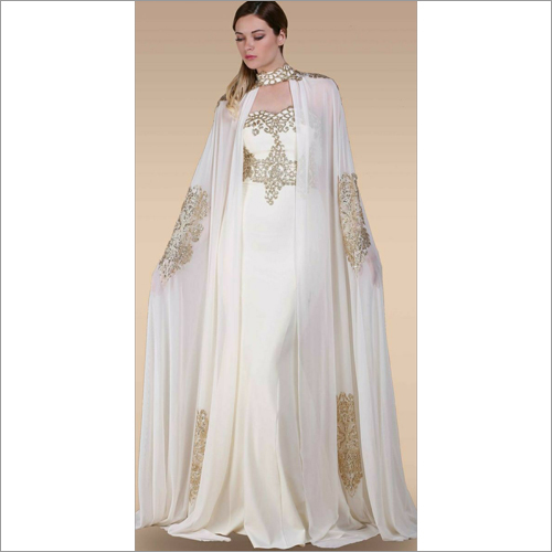 Ladies Farashas On Jorjet And Silk Kaftans