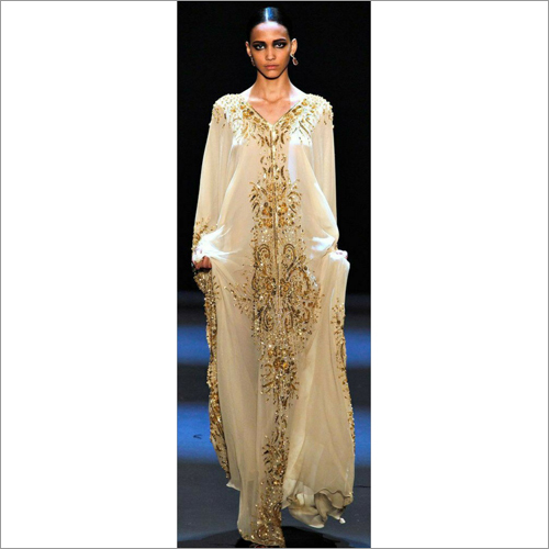 Ladies Farashas On Jorjet And Silk Kaftans
