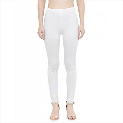 Ladies Plain Leggings - Cotton Blend | Washable, All Season, Available in Sizes S, M, L, XL