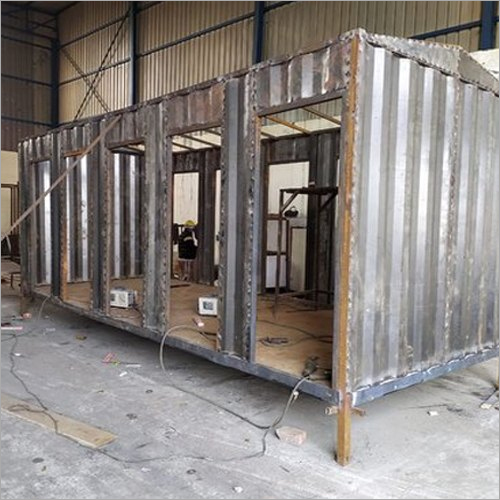 स्टेनलेस स्टील पोर्टेबल केबिन