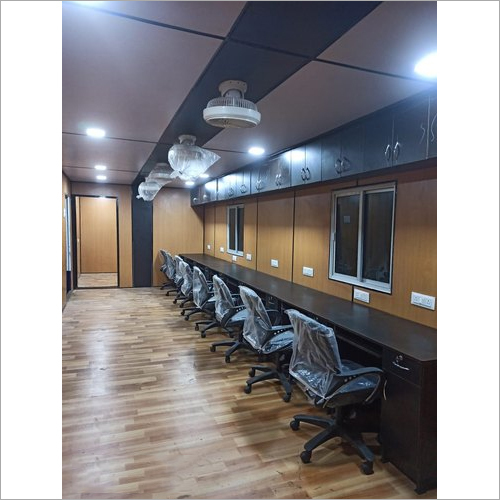 दो एमएस साइट ऑफिस कंटेनर