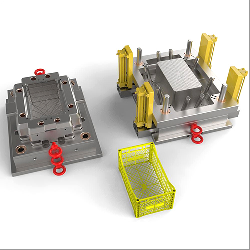 Steel Plastic Fruit Crate Injection Molds