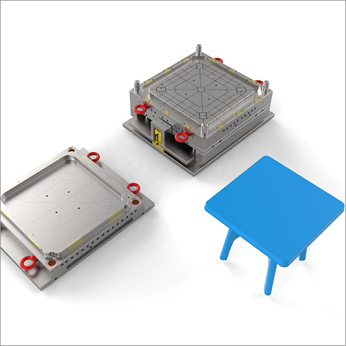 Steel Plastic Square Desk Injection Molds