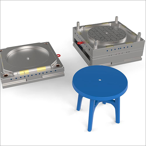 Steel Plastic Round Desk Injection Molds