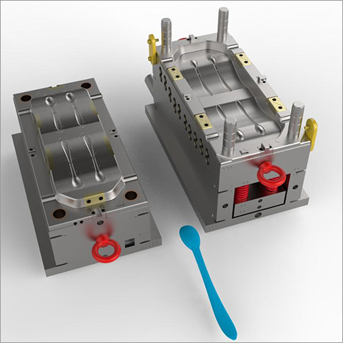 Plastic Spoon Molds - Steel Material | High-Quality Production for Versatile Uses