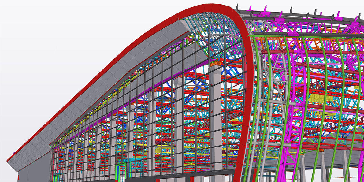 Blue Pre Engineering Multy Storage Building Structure
