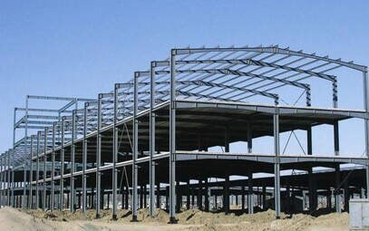 Blue Pre Engineering Multy Storage Building Structure