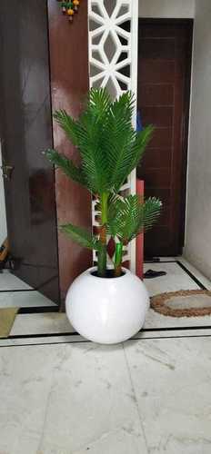GRC Planter - Polished Finish, GRC Material (White Cement + Glass Fibre), Available in Multiple Colors
