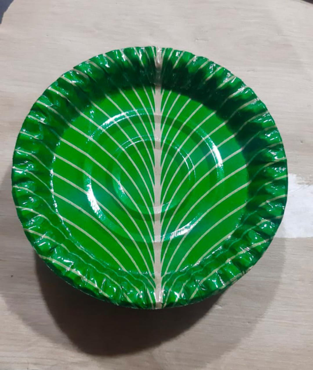 Designer Paper Round Plate Raw Material