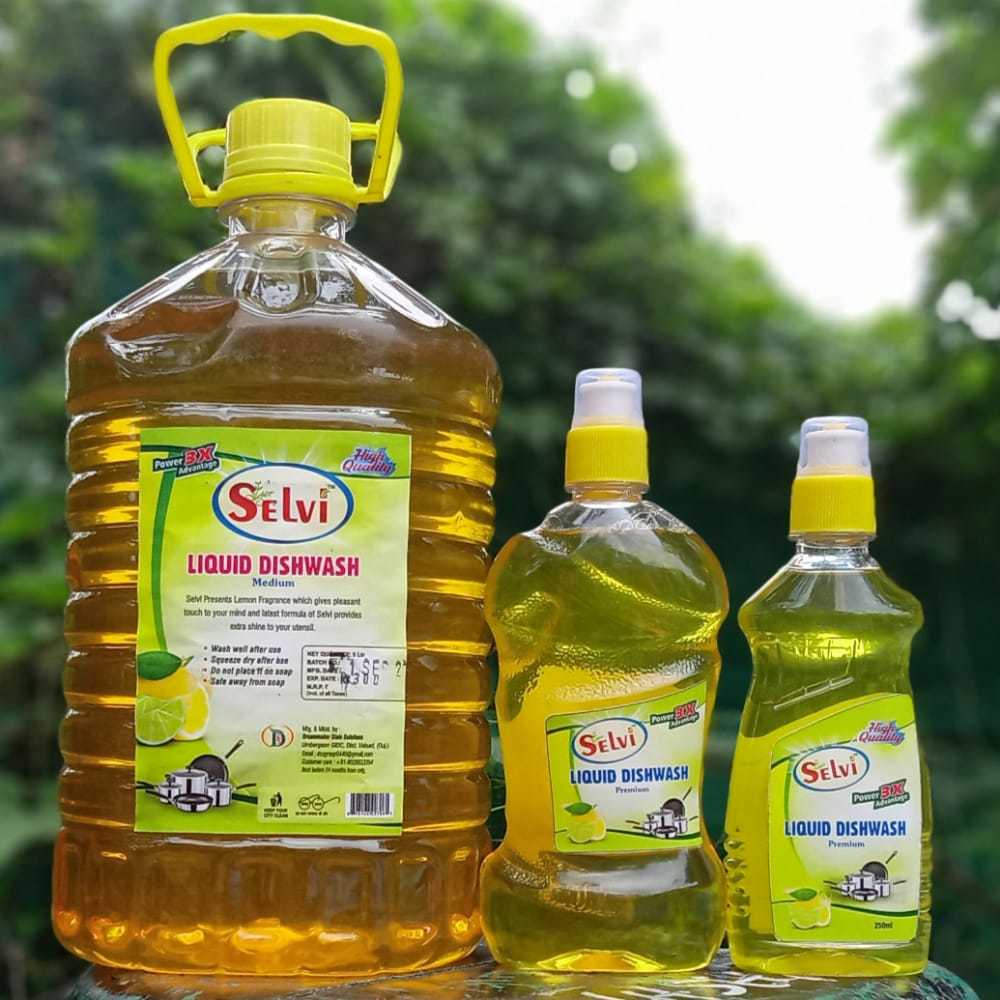 Yellow Liquid Dish Wash 5lt