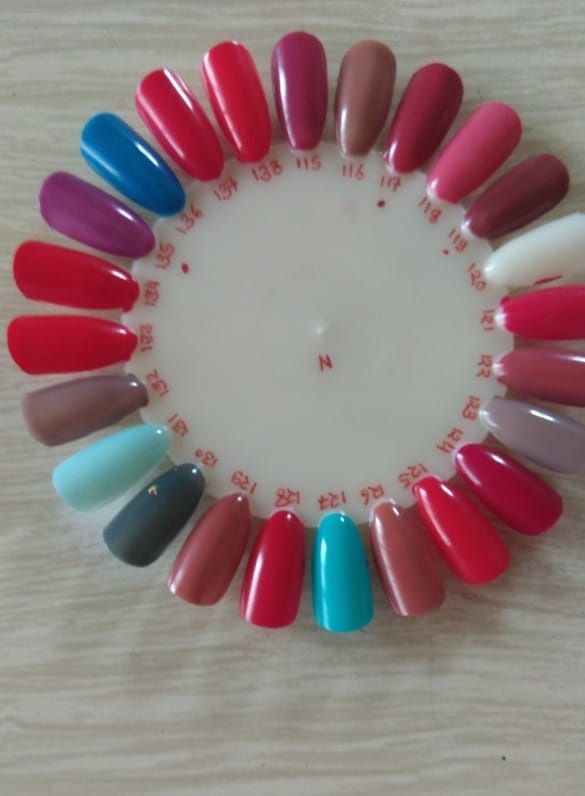Smudge Proof Frosted Matte Bottle Nail Paint - 10ml