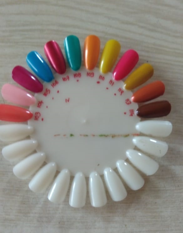 Smudge Proof Frosted Matte Bottle Nail Paint - 10ml
