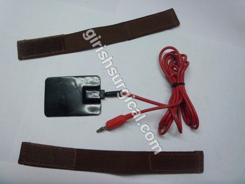 2 इंच कंडक्टिव पैड/इलेक्ट्रोड। आवेदन: चिकित्सा प्रयोजन के लिए