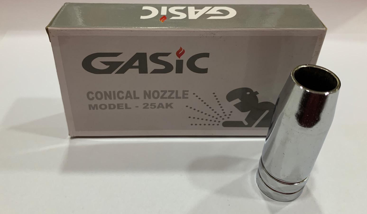 Conical Nozzle - Brass Material, 1/4 Npt Thread Size, 2.5 Inches Length | Chrome Plated Finish, 60 Degrees Spray Angle, 1.5 Gpm Flow Rate