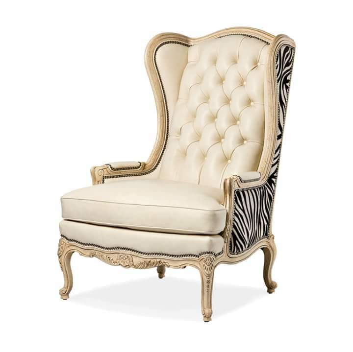 Leather Sofa - Synthetic Leather Wood Frame | Rajasthani Style Elegant Indoor Seating For Living Room & Decoration Purposes