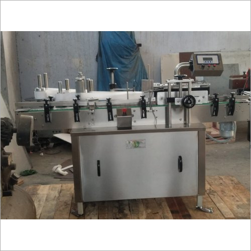 Automatic Vial Labelling Machine - Stainless Steel, Electric Powered | High Performance, High Efficiency, Fully Automatic