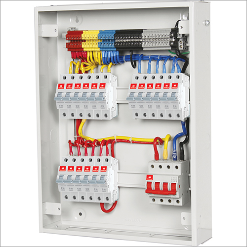 White Mild Steel Mcb Box